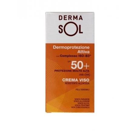 Dermasol 50 ml Crema Solare Viso SPF 50+ Alta Protezione