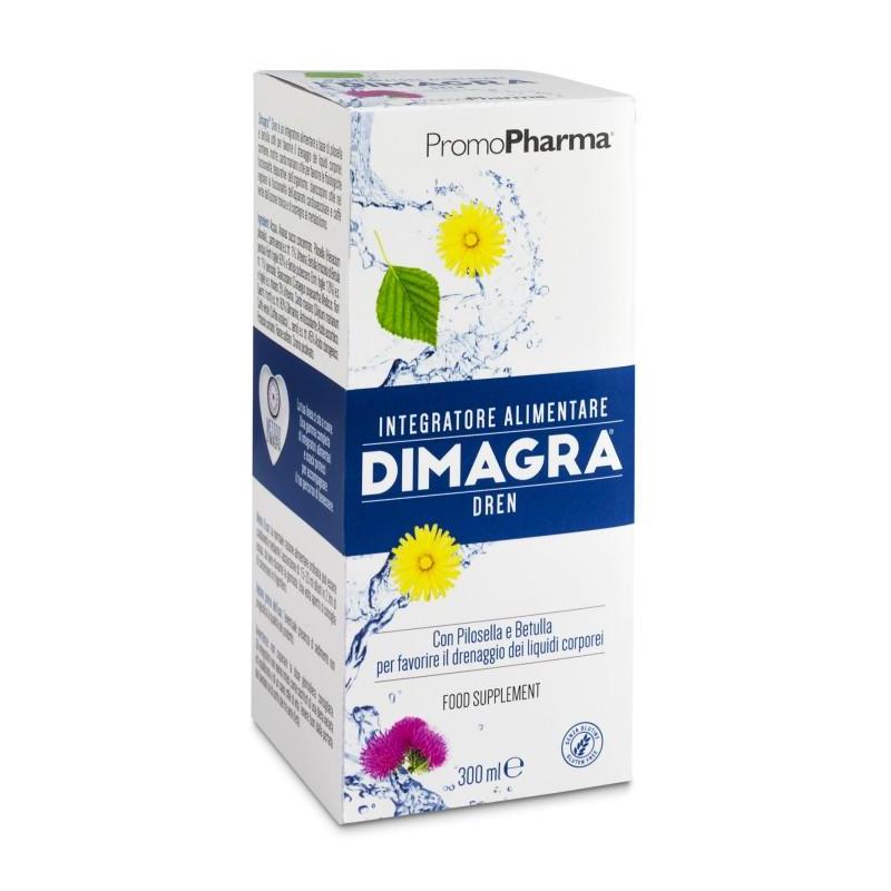 PromoPharma Dimagra Dren Fluido Integratore Drenante 300 ml