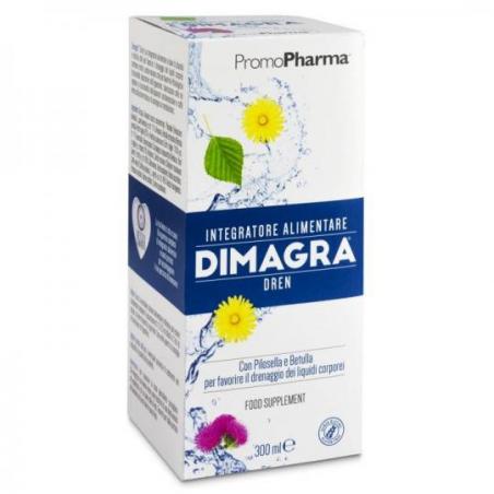 PromoPharma Dimagra Dren Fluido Integratore Drenante 300 ml