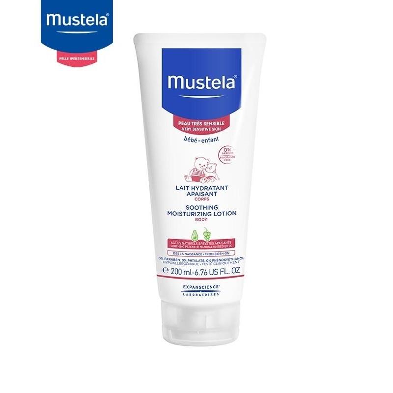 Mustela Latte Idratante Lenitivo per la Pelle Ipersensibile del Bebè