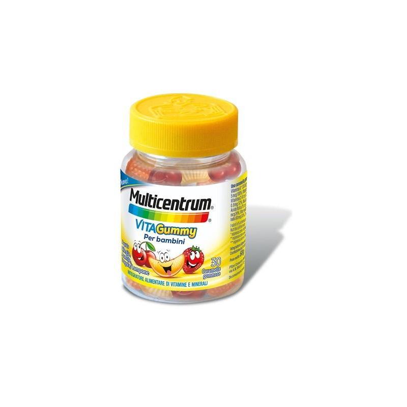 Multicentrum Vitagummy Integratore di Vitamine e Minerali per Bambini 30 Caramelle