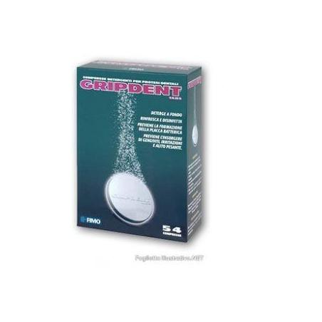 GRIPDENT TABS 54CPS +SPAZ PULI