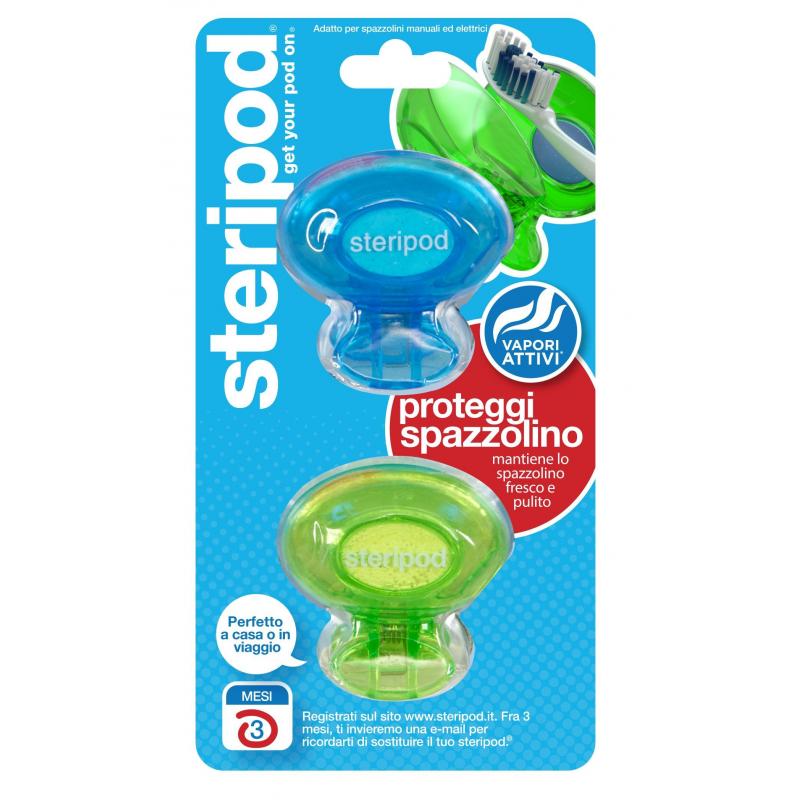 Pool Pharma Steripod 2 Pezzi Proteggi Spazzolino