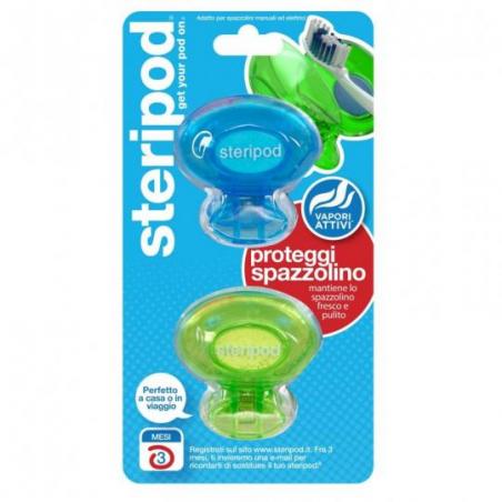 Pool Pharma Steripod 2 Pezzi Proteggi Spazzolino