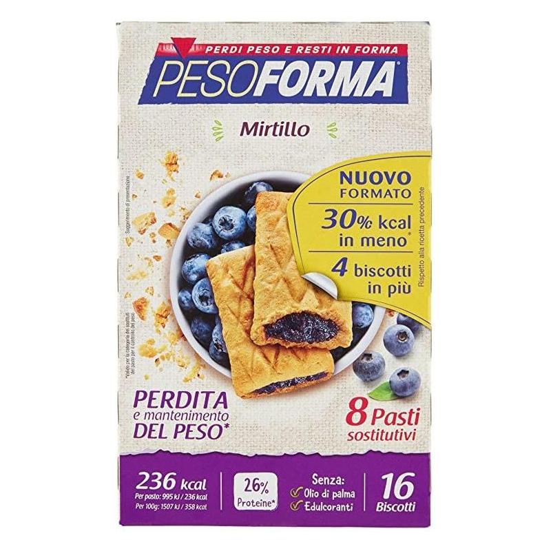 Pesoforma 16 biscotti Gusto Mirtilli