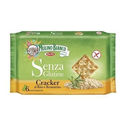 Mulino Bianco Cracker al Riso e Rosmarino 200 G Snack Senza Glutine