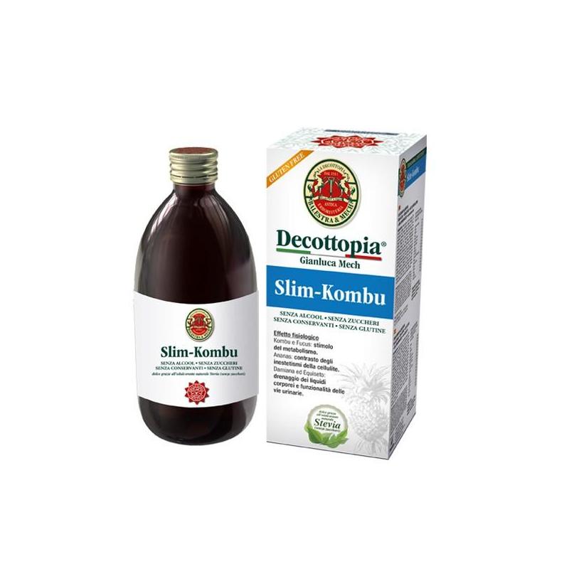 Decottopia Slim-Kombu Integratore per Stimolare Metabolismo con Stevia 500ml