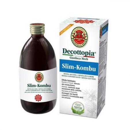 Decottopia Slim-Kombu Integratore per Stimolare Metabolismo con Stevia 500ml