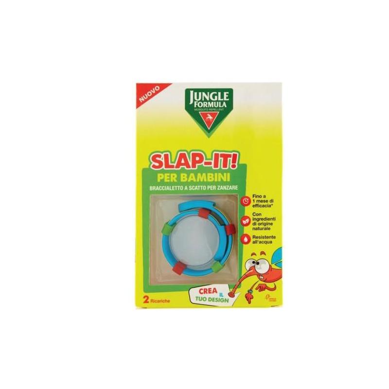 Jungle Formula Slap-IT! Braccialetto Anti Zanzare per Bambini + 2 Ricariche