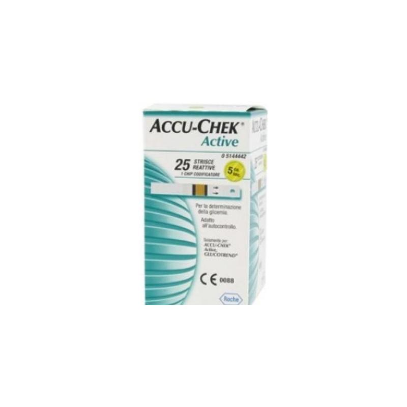 Accu Chek Active 25 Strisce Reattive