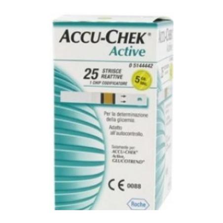 Accu Chek Active 25 Strisce Reattive
