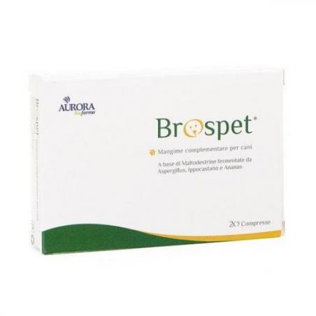 Aurora Biofarma Brospet 20 Compresse Mangime Complementare Cani