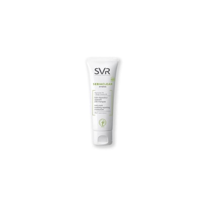 SVR Sebiaclear Hydra 40 ml Trattamento Lenitivo Riparatore Anti Acne