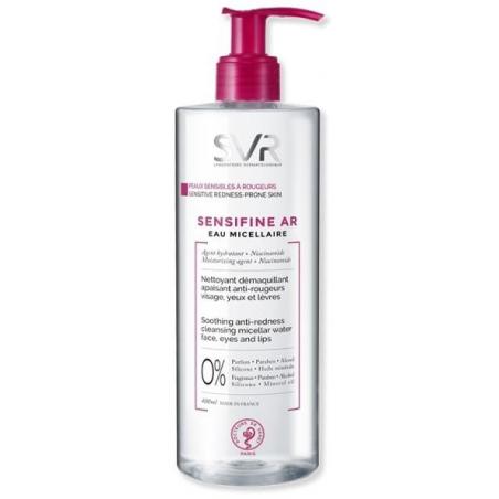 SVR Sensifine AR Eau Micellaire 400 ml Acqua Micellare Trattamento Anti-Rossore per Viso