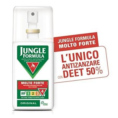 Jungle Formula 4 può offrire protezione anche contro specie di zanzare portatrici di malattie!