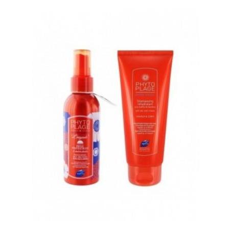 Phyto Phytoplage Bundle Kit Shampoo e Olio Solare per Capelli