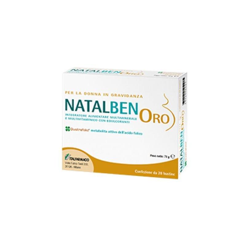 Italfarmaco Natalben Oro 28 Bustine Integratore di Vitamine e Minerali