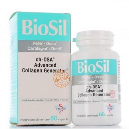 Fagron Biosil Integratore per Unghie Capelli e Pelle 60 Capsule