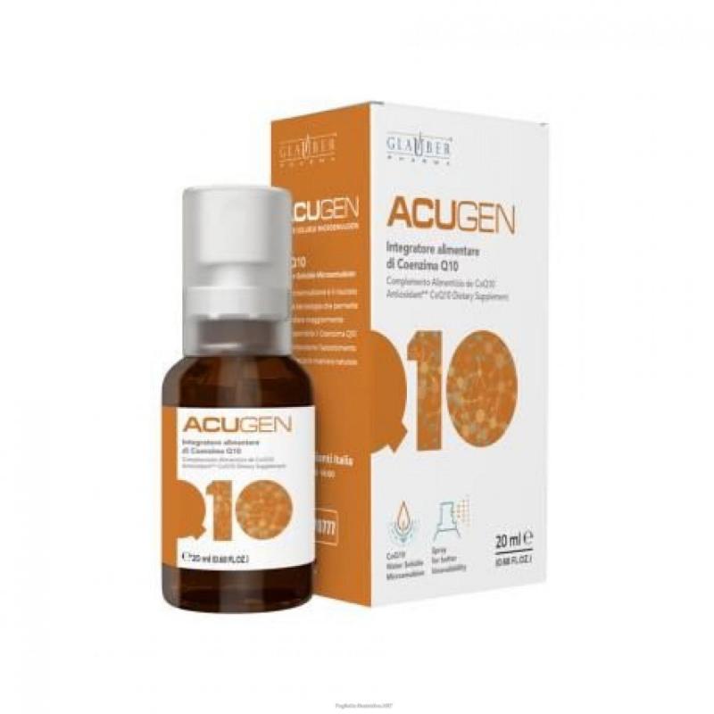 Forza Vitale Glauber Pharma Acugen integratore Q10 spray 20 ml