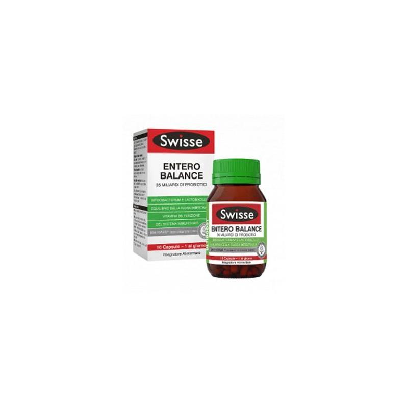 Swisse Entero Balance 10 Capsule Integratore flora intestinale