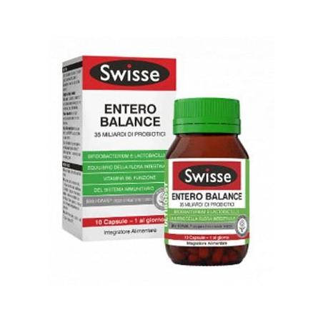 Swisse Entero Balance 10 Capsule Integratore flora intestinale