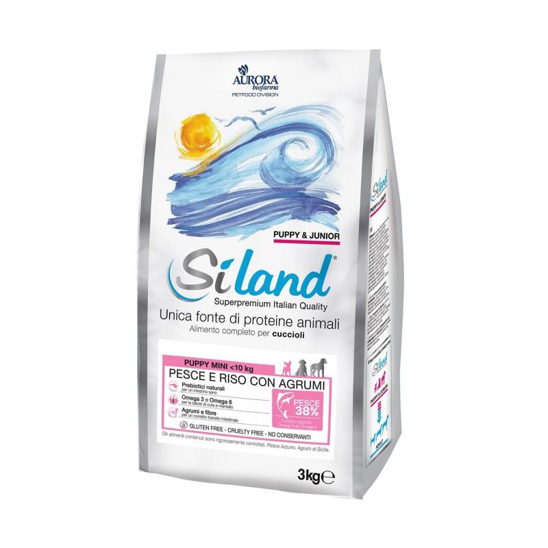 Aurora Siland Diet Puppy 3 kg Alimento Dietetico Cuccioli di Piccola Taglia