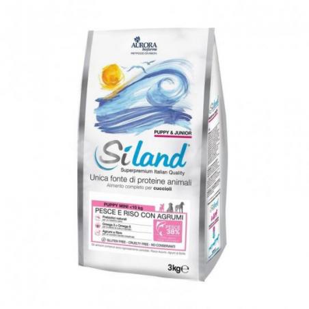 Aurora Siland Diet Puppy 3 kg Alimento Dietetico Cuccioli di Piccola Taglia