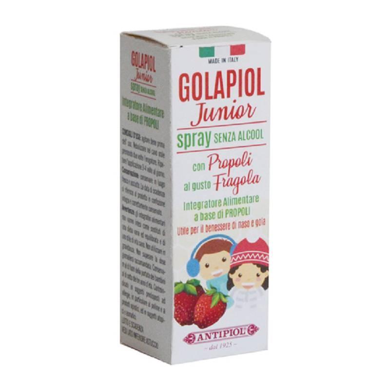 Antipiol Golapiol Spray Junior 15 ml Spray per la Gola Bambini e Ragazzi