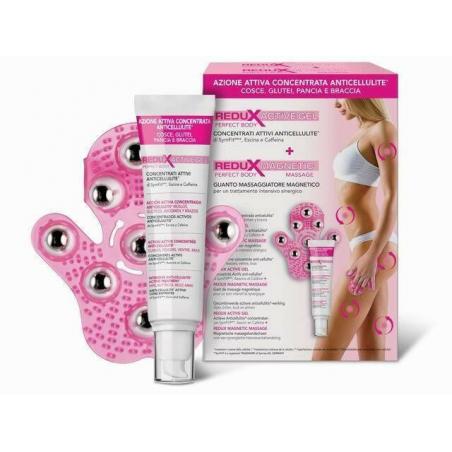 Planet Pharma Redux Active Gel 150 ml e Guanto Redux Magnetic Massage