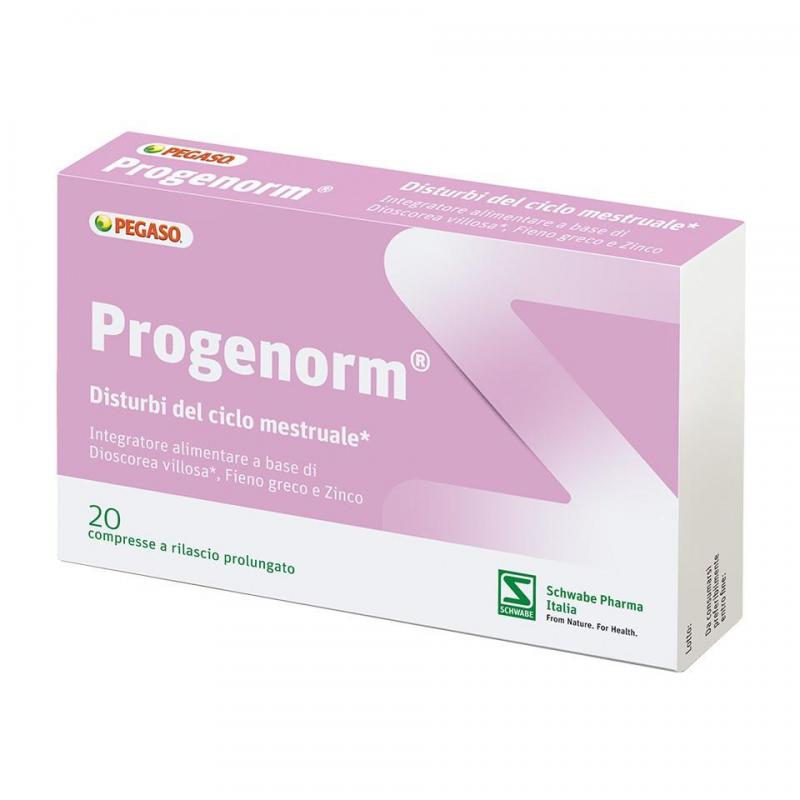 Pegaso Progenorm 20 compresse integratore per il ciclo mestruale Pegaso Progenorm 20 compresse integratore per il ciclo mestruale