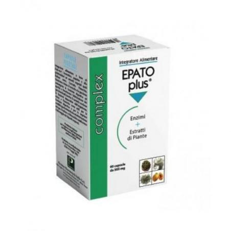 Epato Plus Enzimi + Estratti di Piante Depurativo per il Fegato 60cps