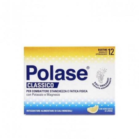 Polase Limone Integratore Alimentare 12 Bustine Effervescenti