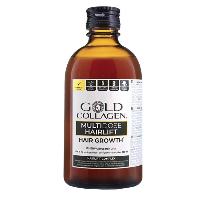 Minerva Gold Collagen HairLift per rafforzare i capelli 300 ml