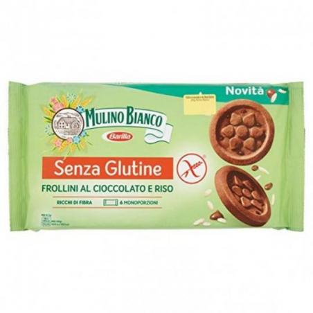 Mulino Bianco Frollini al Cioccolato e Riso Senza Glutine 250 g