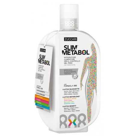 Zuccari Slim Metabol integratore contro la sindrome metabolica 888 ml