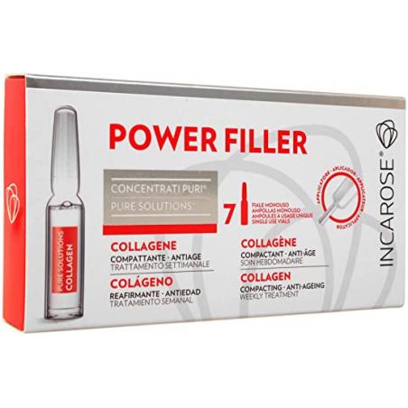 Power Filler Collagene 7 fiale viso di Incarose