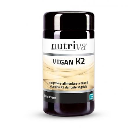 Cabassi e Giuriati Nutriva Vegan K2 30 Compresse Integratore ossa e vasi sanguigni