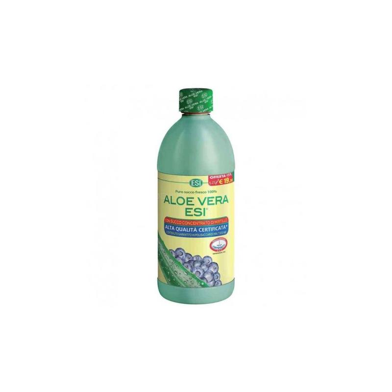 Esi Aloe Vera Succo con Mirtillo Azione Depurativo 1 Litro