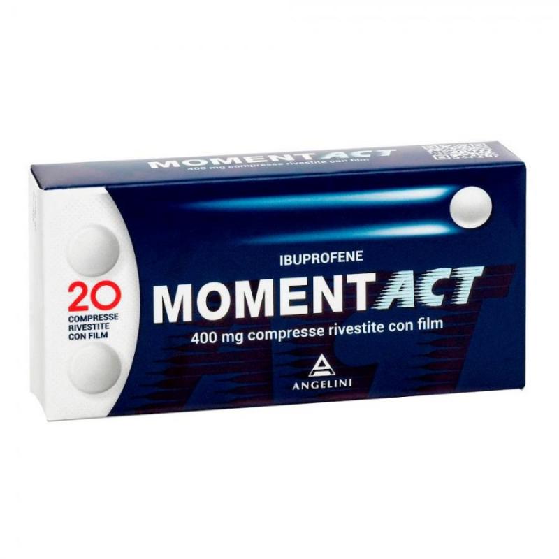 Angelini Moment Act 20 Compresse rivestite 400 mg
