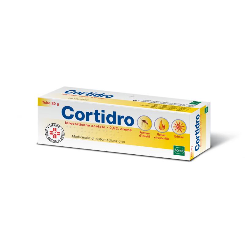 CORTIDRO*crema derm 20 g 0,5%