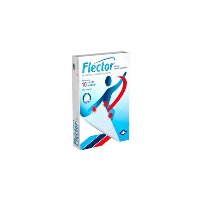 FLECTOR*10 cerotti medicati 180 mg