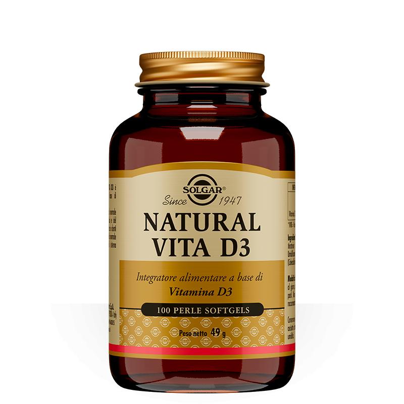 Solgar Natural Vita D3 Integratore per il Calcio