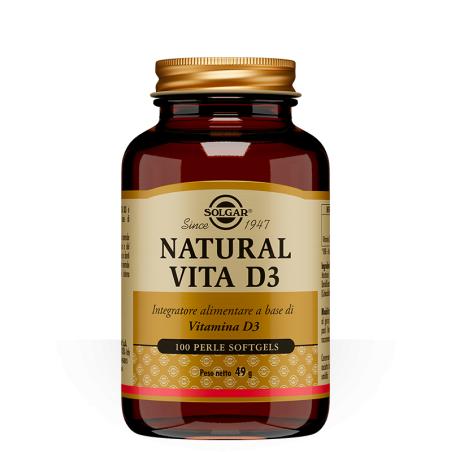 Solgar Natural Vita D3 Integratore per il Calcio
