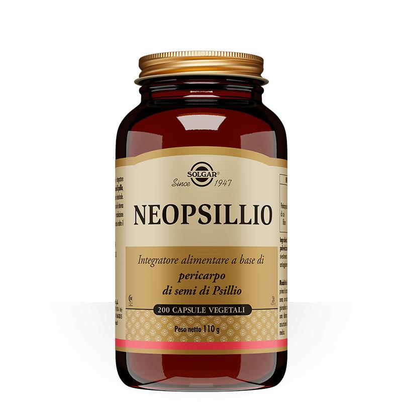 Solgar Neopsillio 200 Capsule Integratore per l'apparato gastro intestinale