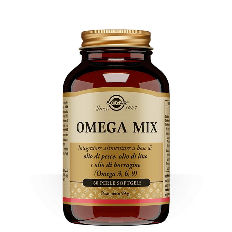 Solgar Omega Mix Integratore Per Il Colesterolo 60 Perle