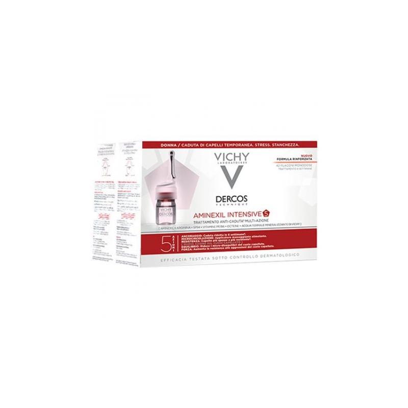 Vichy Dercos Aminexil Intensive 5 Donna 42 fiale