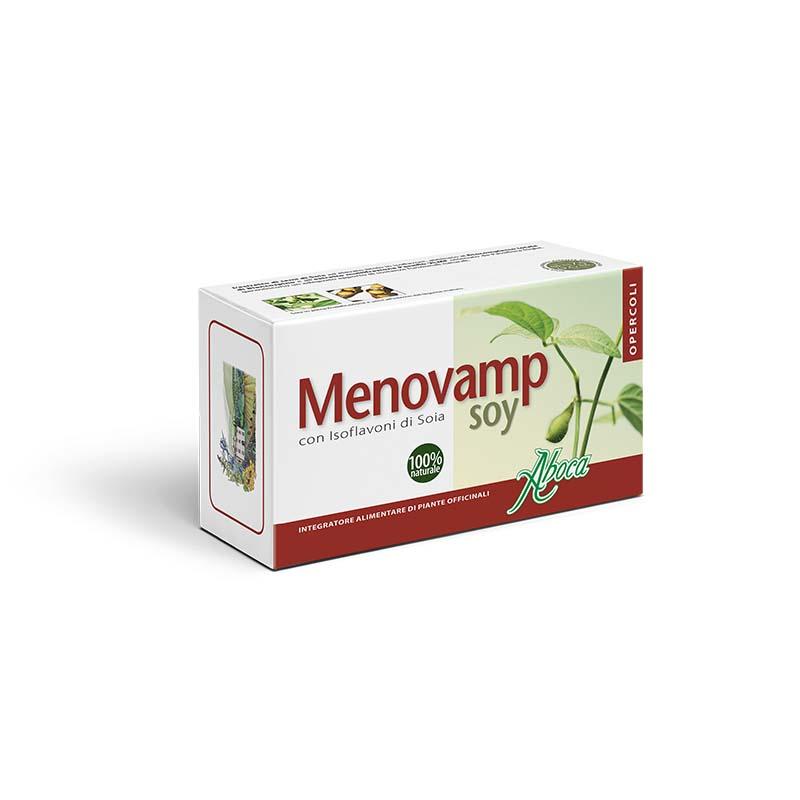 Menovamp Soy rimedio per la menopausa 60 opercoli