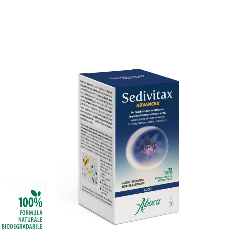 Aboca Sedivitax Advanced Integratore per Sonno e Relax Gocce 30 ml