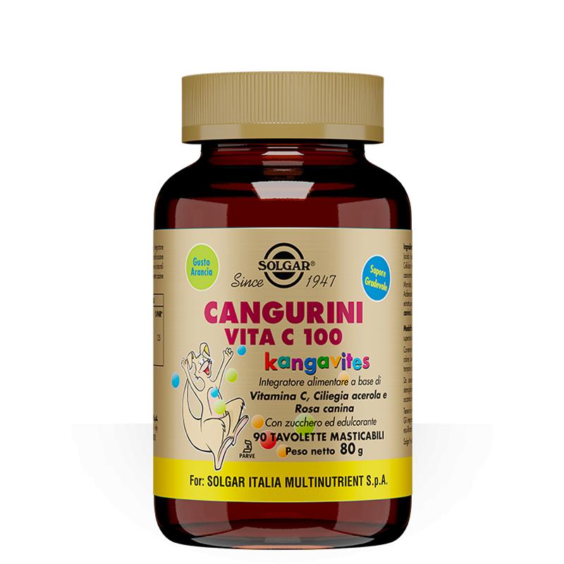 Solgar Cangurini Vitamina C 100 compresse masticabili