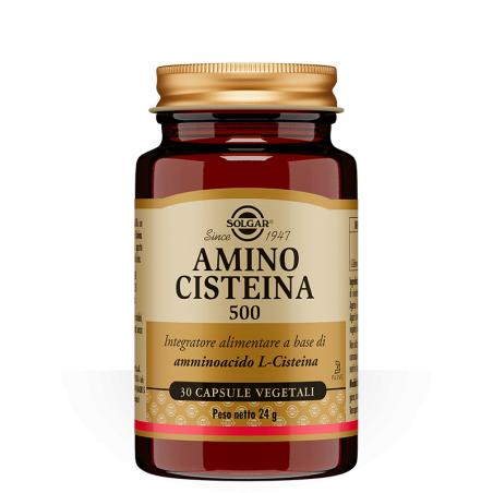 Solgar Amino Cisteina 500 integratore alimentare 30 capsule
